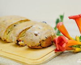 Кекс рождественский с сухофруктами