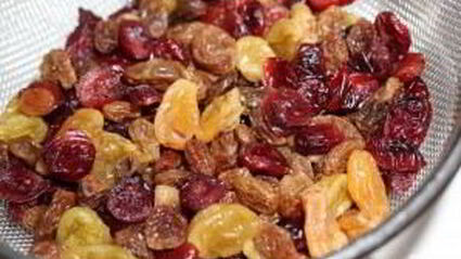 кекс рождественский с сухофруктами