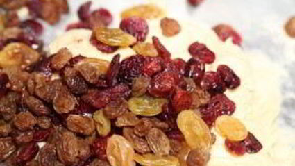 кекс рождественский с сухофруктами