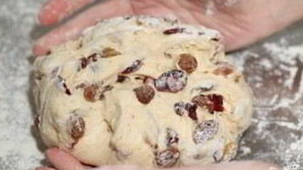 кекс рождественский с сухофруктами