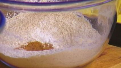 кекс с бананом на полдник