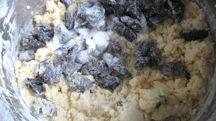 кекс с черносливом