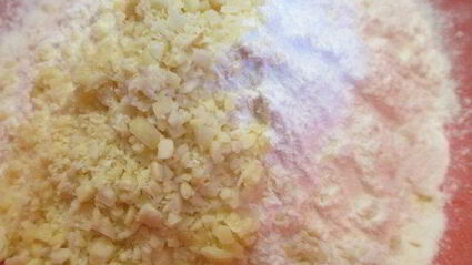 кекс с грушами на лимонном джеме