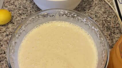 кекс с малиной