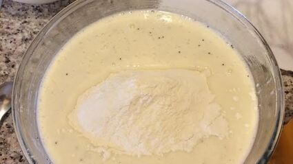 кекс с малиной