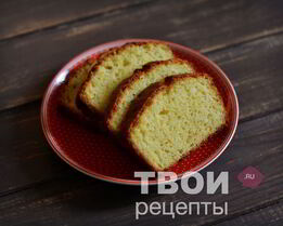 Кекс с творогом