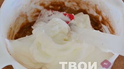 кекс с яблоками