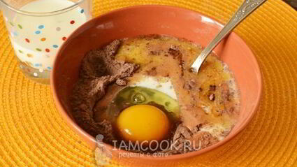 кекс в микроволновке за 3 минуты