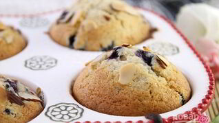 Кексы с голубикой