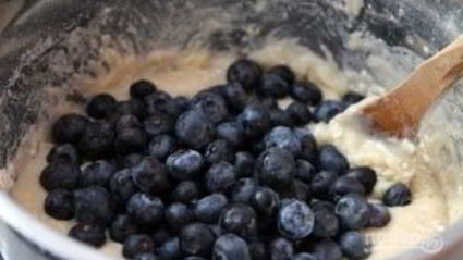 кексы с голубикой