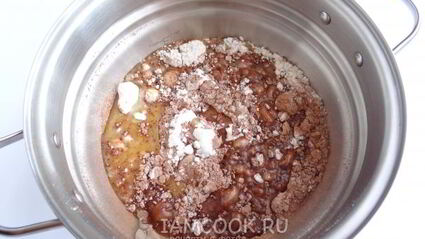 кексы с кусочками белого шоколада