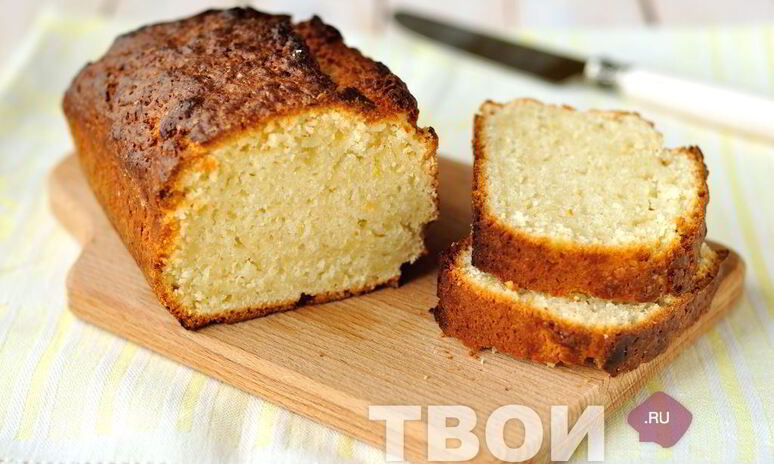 Рецепт лимонно-йогуртовый кекс