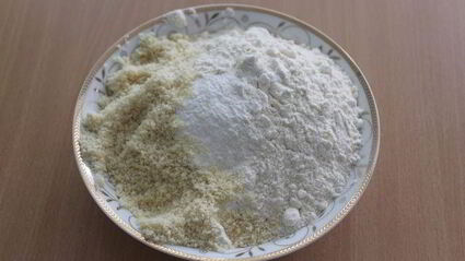 миндальный кекс с виноградом