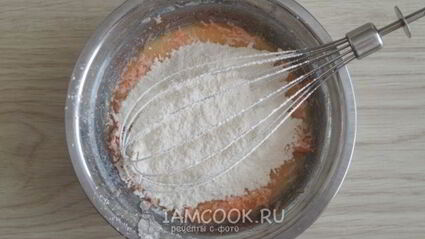 морковный кекс без яиц в микроволновке