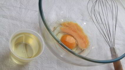 морковный кекс с коричной глазурью