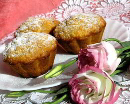 Морковные кексы с фундуком