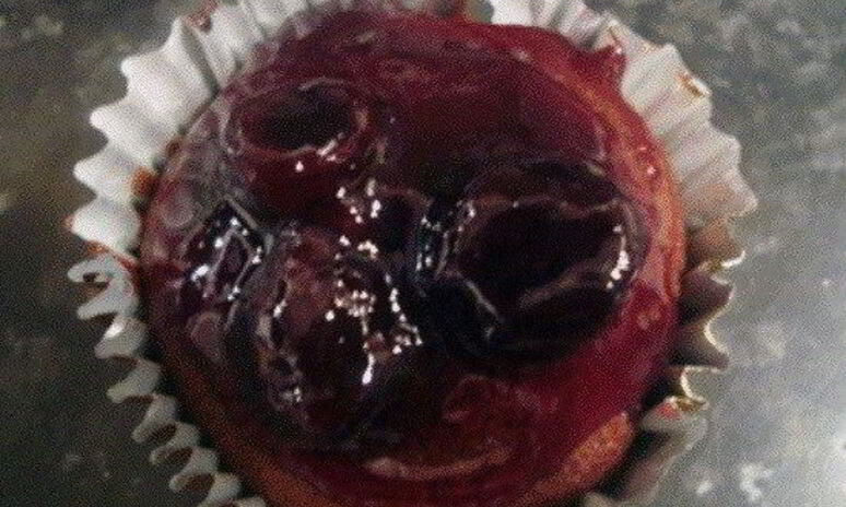 Рецепт мраморные кексы с вишней