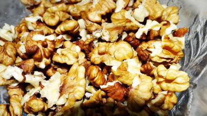 мягкие пряные кексы с тыквой и грецким орехом