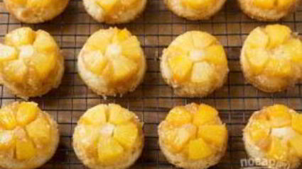 нежные ананасовые кексы