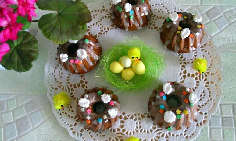 Рецепт пасхальные кексы