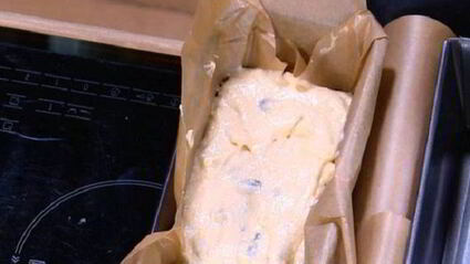 песочный кекс с изюмом