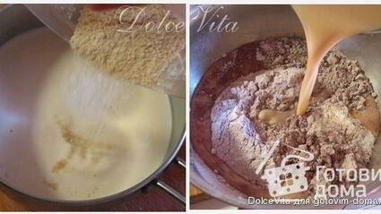 постный шоколадно-апельсиновый кекс без масла