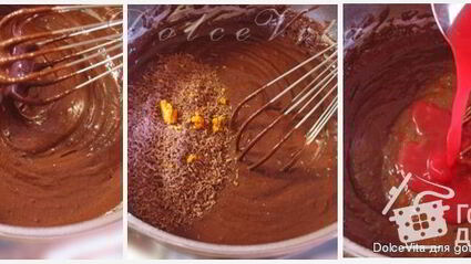 постный шоколадно-апельсиновый кекс без масла