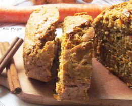 Пряный морковный кекс