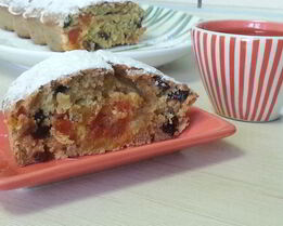 Семья тыквенных кексов с маковым штрейзелем