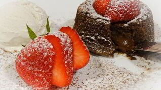 Шоколадный фондан