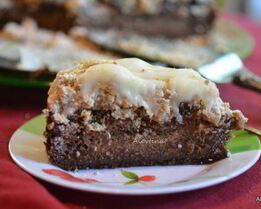 Шоколадный сливочно-кофейный кекс