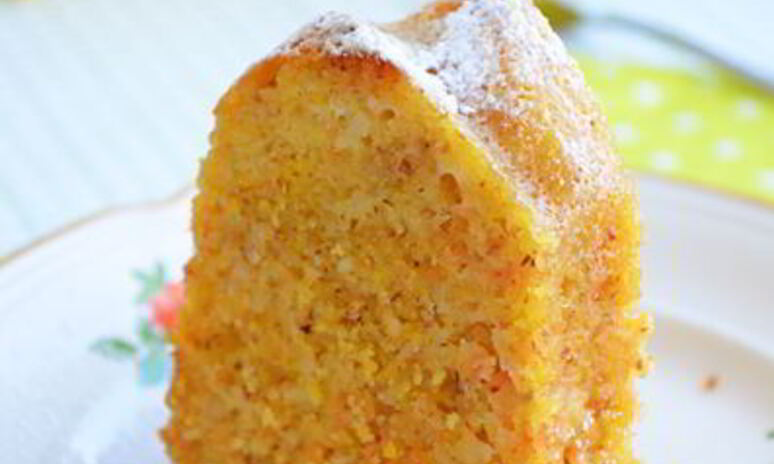 Рецепт сочный морковно-яблочный кекс