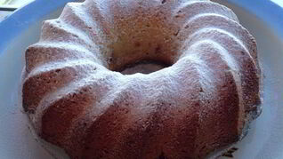 Творожный кекс с лимоном