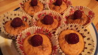 Утренние яблочные кексы