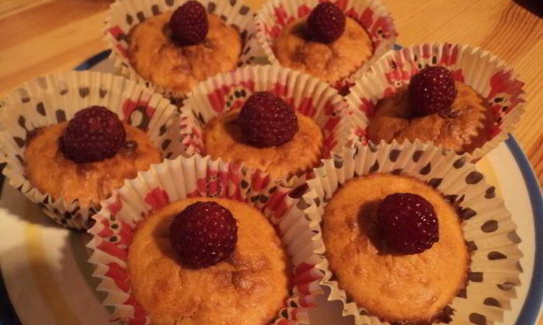 Рецепт утренние яблочные кексы