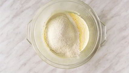 яблочный кекс с яблоками