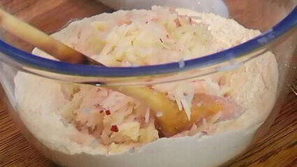 яблочные кексы с кленовым сиропом