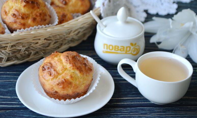 Рецепт закусочные кексы из плавленного сырка