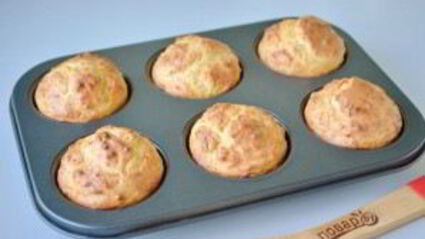 закусочные кексы из плавленного сырка