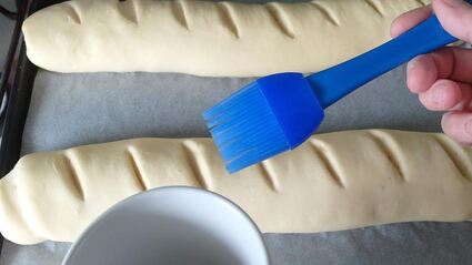 багеты на яичных белках