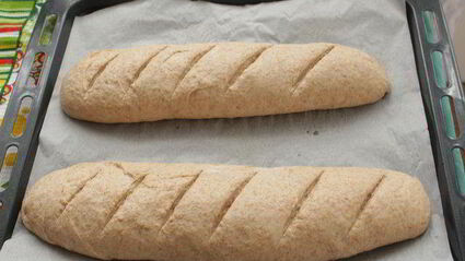 батон цельнозерновой с отрубями