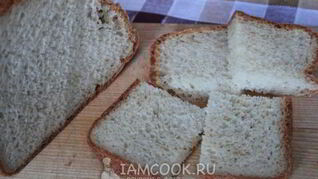 Белый творожный хлеб в хлебопечке