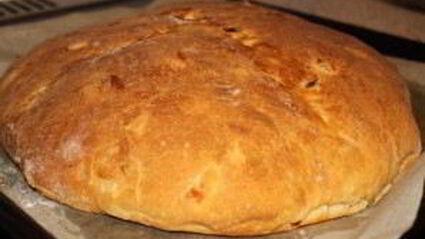 домашний хлеб с луком