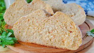 Домашний хлеб с томатами