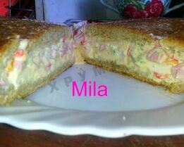 Фаршированный хлеб