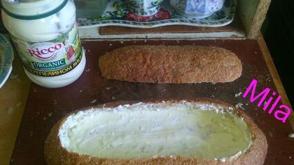 фаршированный хлеб