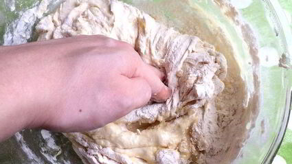 французский багет с хрустящей корочкой