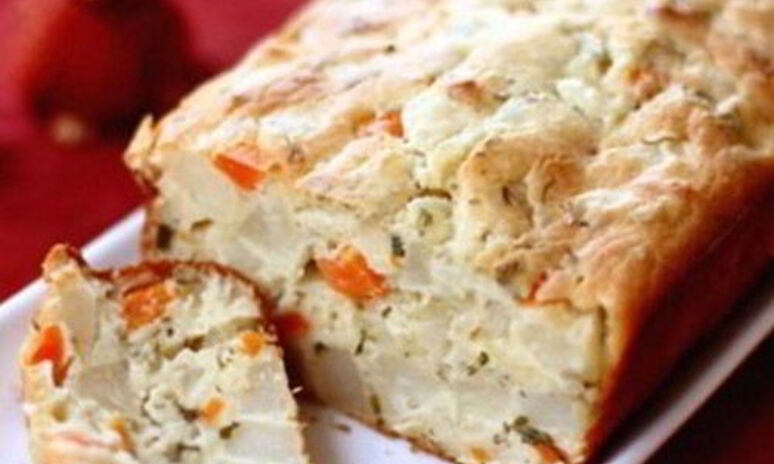 Рецепт картофельно-морковный хлеб с зеленью