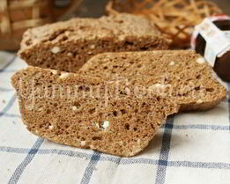 Хлеб без муки в микроволновке