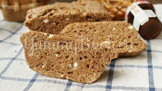 Хлеб без муки в микроволновке